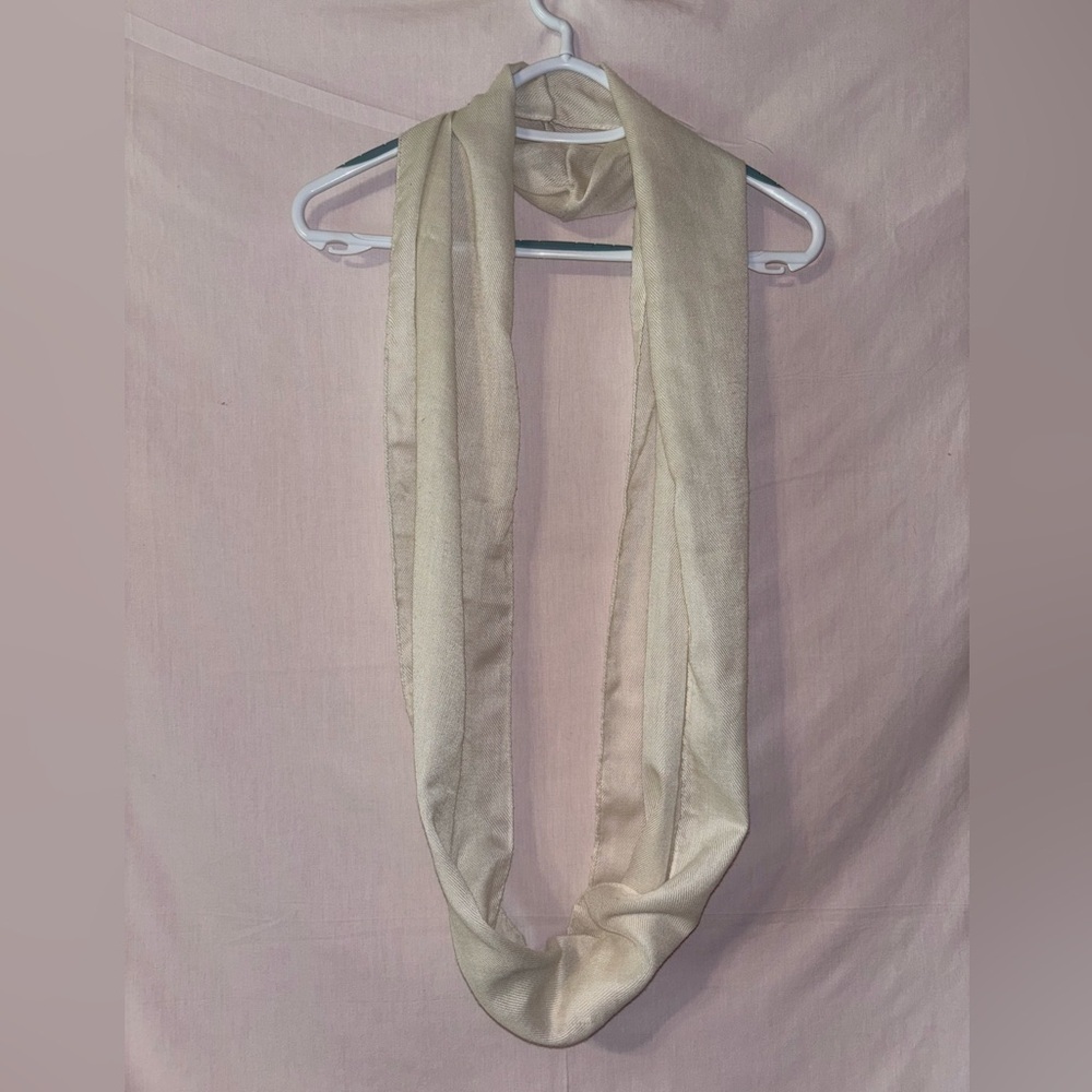 Elegant Cream Scarf
